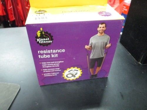 Used Planet Fitness Resistance Tube Kit