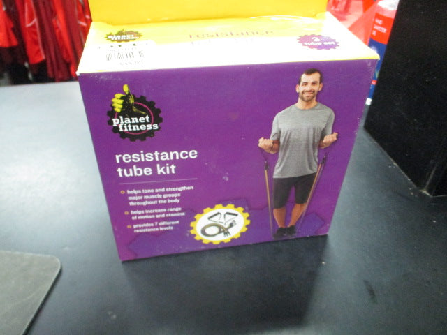 Load image into Gallery viewer, Used Planet Fitness Resistance Tube Kit
