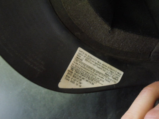 Used Easton Z5 2.0 Jr Batting Helmet in Black Size 6 1/2 - 7 1/8