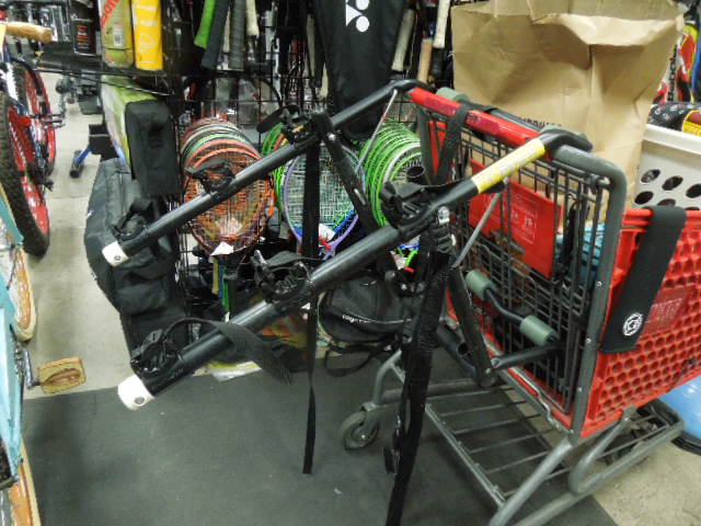 Load image into Gallery viewer, Used Sunlite Sport Lift TB-340 3 Bike Trunk Rack

