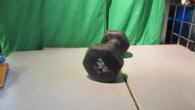 Load image into Gallery viewer, Used 15 lb Perform Better Vinyl Dumbbell
