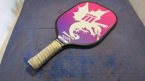 Used Monarch Dragon Slayer Pickleball Paddle - crack & chipping