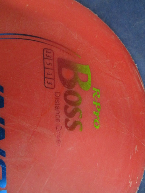 Used Innova R-Pro Boss Distance Driver Disc- worn edge