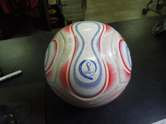 Used Adidas World Cup 22' Replica Ball Size 5