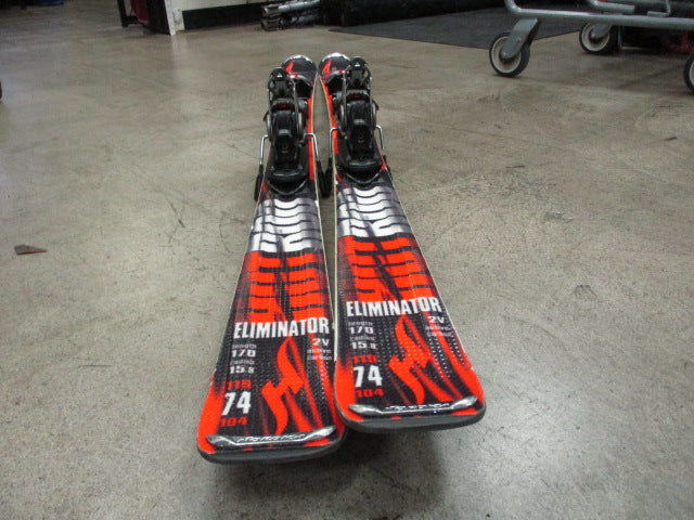 Load image into Gallery viewer, Used Nordica 170cm Hot Rod Eliminator Downhill Skis
