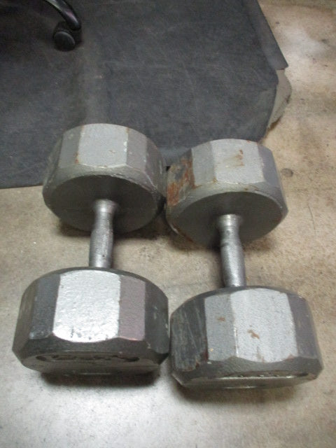 Load image into Gallery viewer, Used VXT Cast Iron 85LB Dumbbell - Pair
