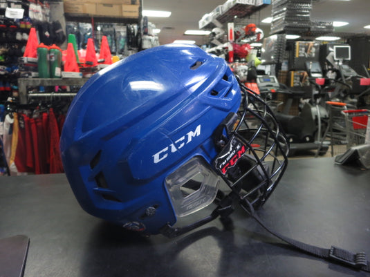 Used CCM Tacks 210 Jr Helmet with FM580 Mask Size Small