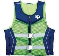New X2O Comfort Wave Vest Adult Size S/M - Green/Navy