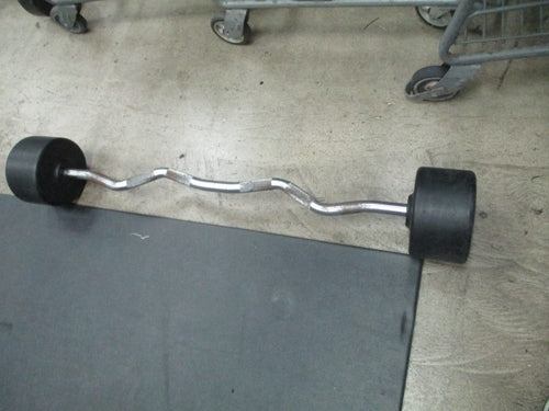 Used Star Trac 100LB Fixed Curl Bar
