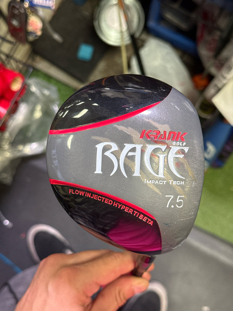Load image into Gallery viewer, Used Krank Golf Rage FIH Ti. Beta 7.5º Right Hand Driver
