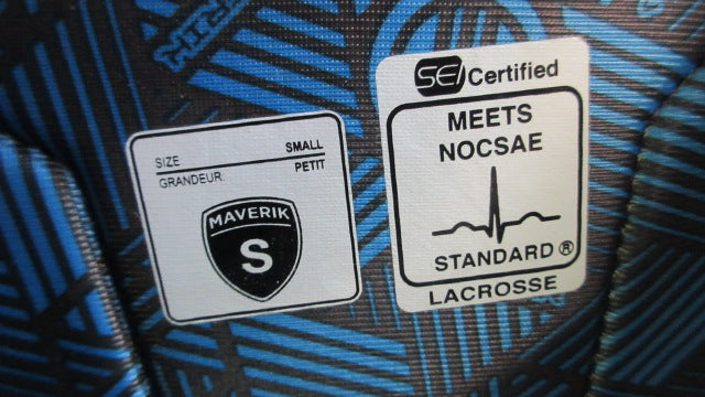 Load image into Gallery viewer, Used Maverick Charger EKG  Lacrosse Shoulder Pads - Size Small
