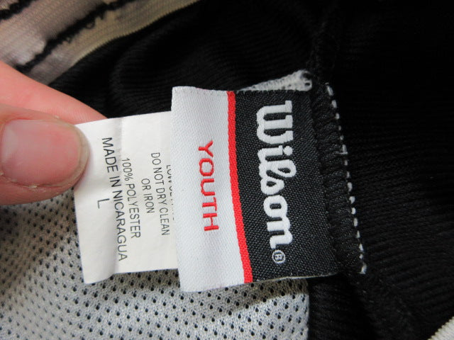 Load image into Gallery viewer, Used Wilson Elastic Bottom Baseball Pants - Size Youth Large
