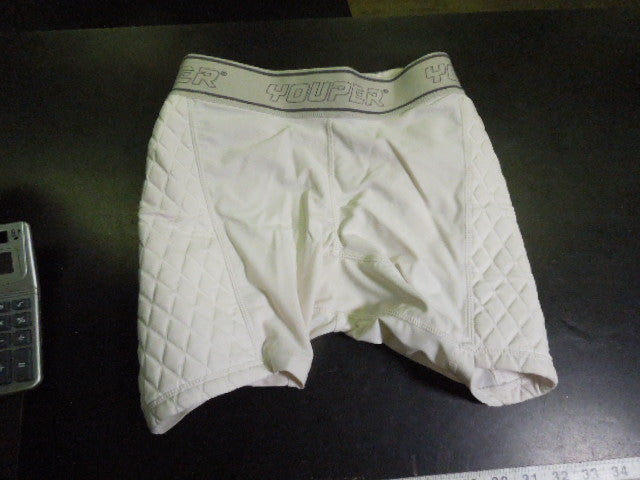 Load image into Gallery viewer, Used Youper Padded Hip Sliding Shorts Size Youth Large
