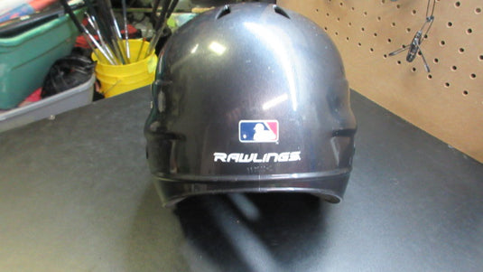 Used Rawlings Batting Helmet Size 6 1/2 - 7 1/2 - Black