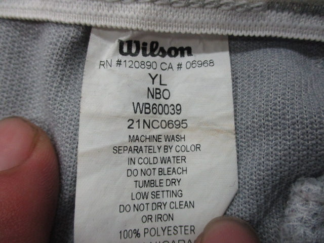Load image into Gallery viewer, Used Wilson Open Bottom Youth Large Baseball Pant
