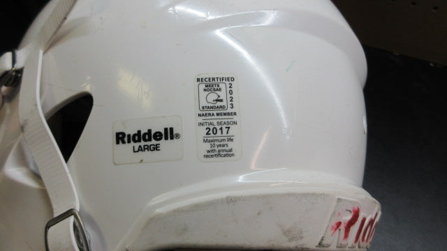 Load image into Gallery viewer, Used Riddell Speed Youth Football Helmet - Size Large
