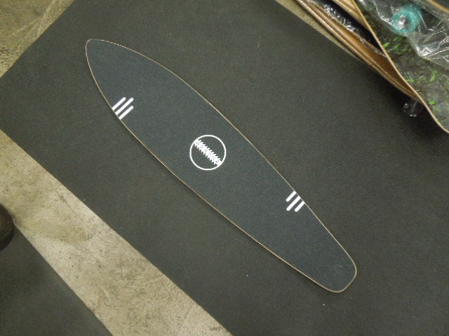 Load image into Gallery viewer, Used Dragon Wood 44" Longboard Deck with Grip Tape
