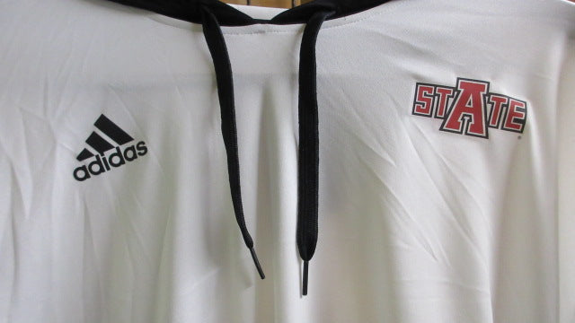 Load image into Gallery viewer, Adidas Arkansas State Long Sleeve Shirt W/ Hood - Size Large
