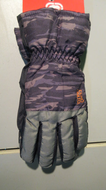 Ecko Unlimited Olive Snow Gloves Size Medium