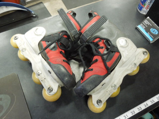 Used Heavy Wear K2 80 Mini Youth Roller Skates Size 2 - 4