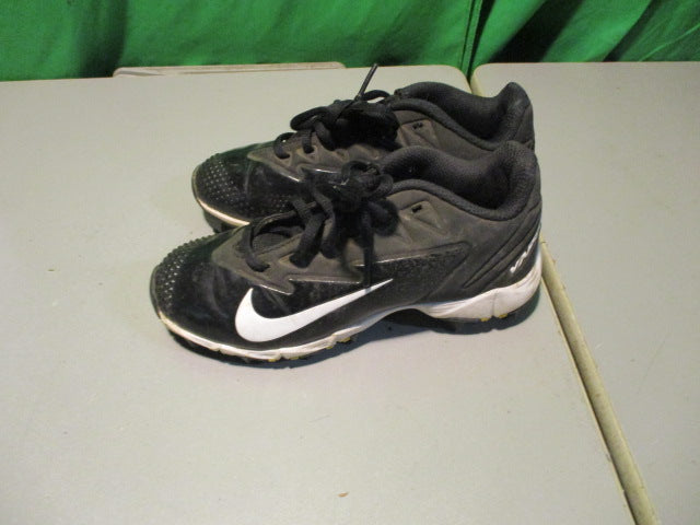 Load image into Gallery viewer, Used Nike Vapor Black Size 1Y Cleats
