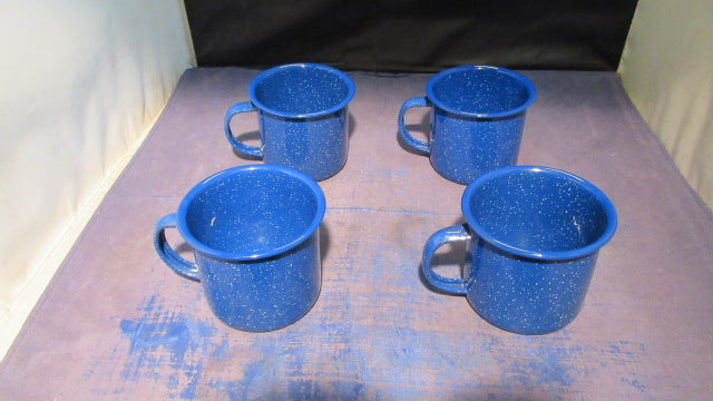 Load image into Gallery viewer, Used Ozark Trail Dinnerware Set - missing 3 forks, 1 spoon, and cup wear
