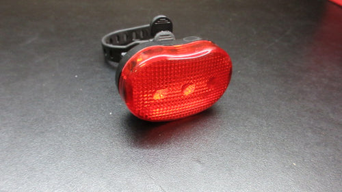 Used BV Reflective Night Riding Safety Light - Different Modes - Red