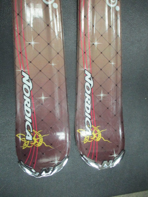 Used Nordica Olympia Mint 160Cm Downhill Ski W/ Marker Bindings