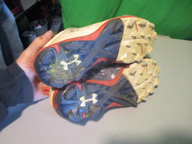 Load image into Gallery viewer, Used Under Armour Size Youth 2.5 Baseball Cleats
