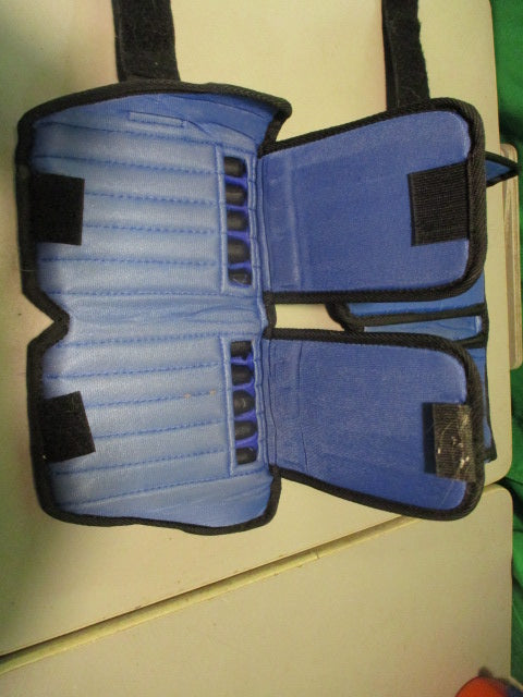 Used All Pro Contour Foam 10lb Adjustable ANKLE WEIGHT SET 5lbs Each