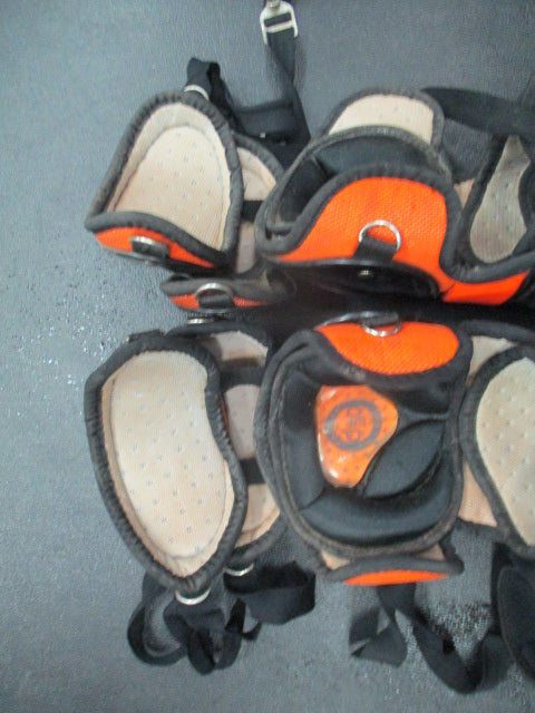 Load image into Gallery viewer, Used All Star LG30WPRO Adult Catcher Shin Guards
