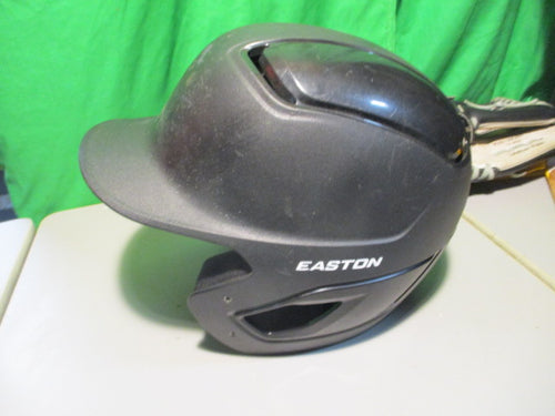 Used Easton Black Gametime Batting Helmet 7 1/8-7 3/4