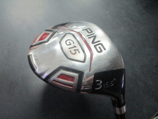 Used Ping G15 15.5 Deg 3 Fairway Wood