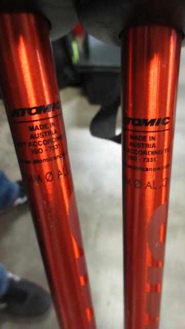 Load image into Gallery viewer, Used Atomic Beta Plus 125cm Downhill Ski Poles
