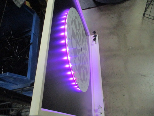 Used Pottery barn Backlit Magnetic Dart Board