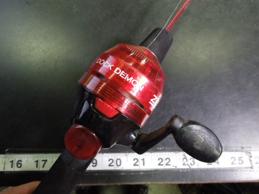 Used Zebco Dock Demon Jr Fishing Pole