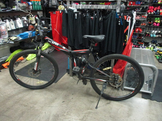 Used Xspec 26" 21-Speed Folding Mountain Bike Needs Gear Shift Service