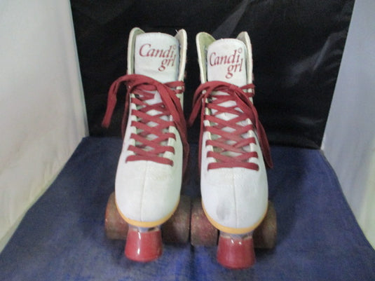 Used Candi Girl Carlin Quad Roller Skates Womens Size 7 - small smudges