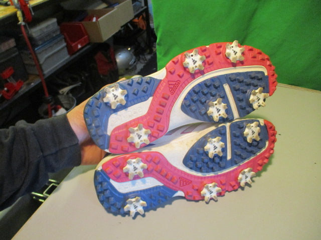 Load image into Gallery viewer, Used Adidas Unisex-Child Jr Zg23 Size 4 Golf Shoes
