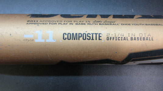 Used Demarini CF5 2 1/4 Barrel USSSA Bat -11 31"