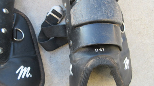 Used MacGregor Catchers Shin Guards - Youth
