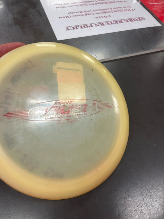 USED DISCRAFT CRUSH MAXIMUM DISTANCE DRIVER FIRST RUN