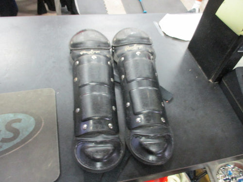 Used Rawlings Size Age 5-7 Catchers Shin Guards