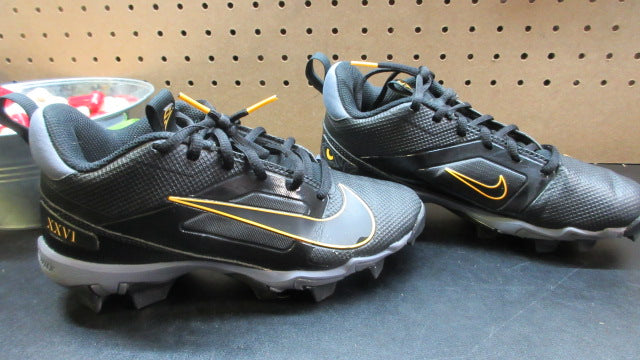 Load image into Gallery viewer, Used Nike Alpha Shark Menace Football Cleats - Size Youth 4

