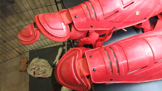 Used Wilson Catchers Shin Guards - 17"