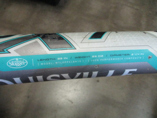 Used Louisville Slugger PXT X18 33" (-10) Composite Fastpitch Bat
