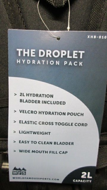 Load image into Gallery viewer, New WFS 2 Liter Droplet Hydration Pack
