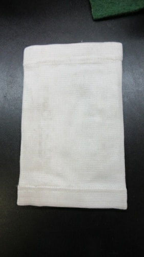 Used White Knee Sleeve w/ Metal Support - wear