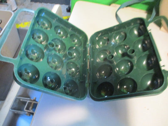 Used Green One Dozen Egg Holder