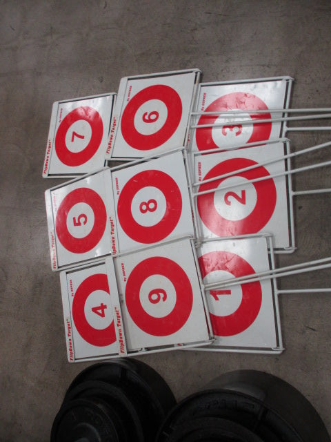 Load image into Gallery viewer, Used Gopher Flipdown Target 9 Hole Set
